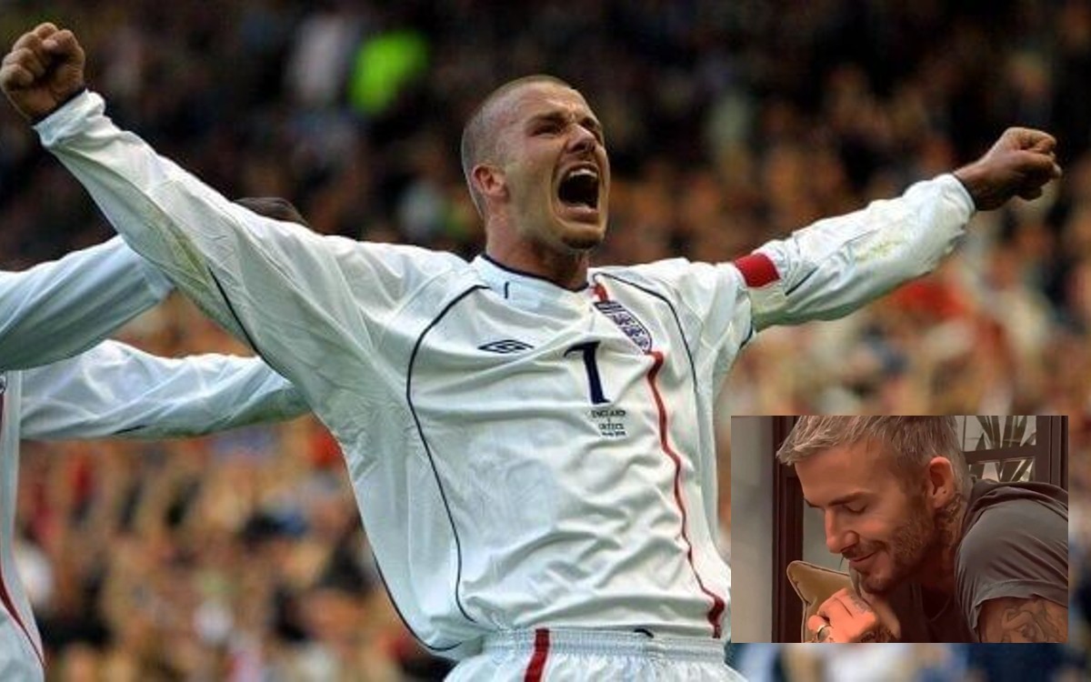 VIDEO Beckham revive golazo que metió a Inglaterra al Mundial 2002