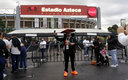 La afición se hizo presente en el Estadio Azteca para el México-Canadá. (Mediotiempo)