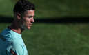Cristiano Ronaldo durante la concentración con Portugal. (FOTO: AFP)