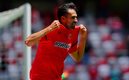 Raúl López festea uno de sus goles con Toluca. (FOTO: Imago7)
