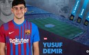Yusuf Demir busca consolidarse en el club culé. FOTO: LaLiga.