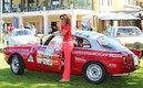 Prisca en el Alfa Romeo. Foto Matteo Grazia / cortesía