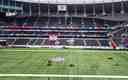 Tottenham Hotspur Stadium tuvo una gran transformación para recibir a la NFL (Twitter @Justin_FOX5)
