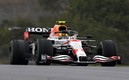 Checo Pérez tuvo un gran duelo ante Hamilton