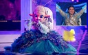 Paola Espinosa participó en el programa ¿Quién es la máscara? (Instagram @quieneslamascara)