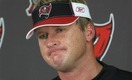 Jon Gruden dirigió a los Buccaneers en la NFL de 2002 a 2008. (AP)