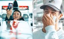El piloto mexicano de IndyCar estuvo con Daniel Ricciardo en instalaciones de McLaren. (Foto: McLaren)