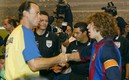 Zague se fue como un grande del América, luego de que en su último partido venció al Barça. FOTO: Mexsport.