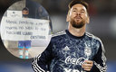 Lionel Messi recibió una de las disculpas más increíbles de su carrera. (Reuters)