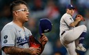 Julio Urías se puede convertir en una pieza clave para los Dodgers este jueves. FOTOS: Reuters.