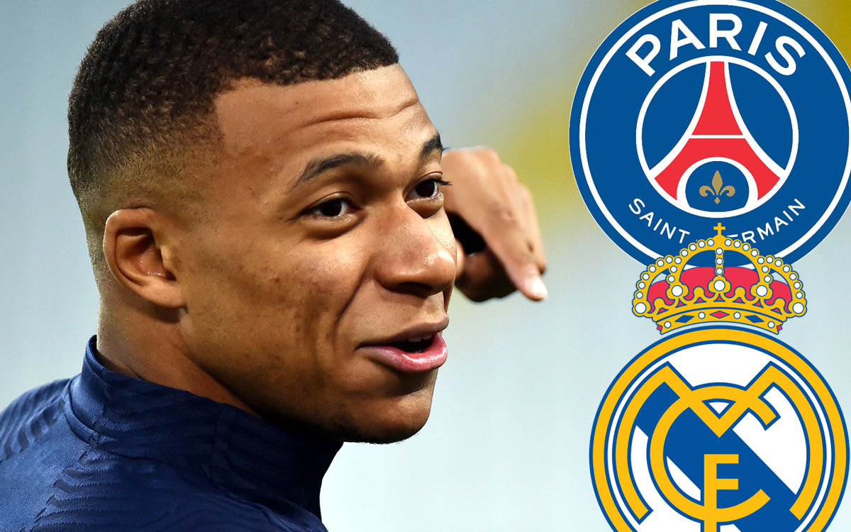 Kylian Mbappé permaneció en PSG pese a las ofertas del Real Madrid. (Reuters)