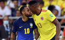 Neymar y Yerry Mina inundaron las redes sociales con esta foto. (AFP)