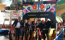 Xochimilco fue el escenario de esta presentación. (Mediotiempo)