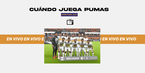 Te compartimos cuándo son los próximos partidos de Pumas. FOTO: Mediotiempo | Imago7