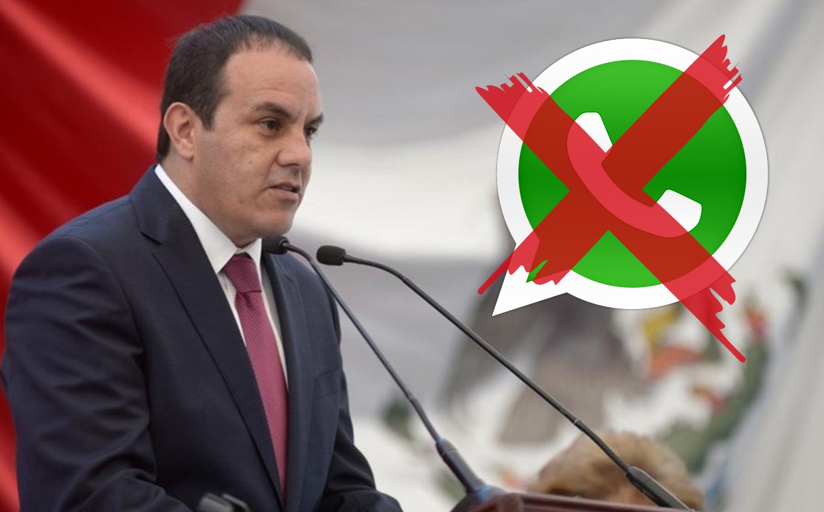 Cuauhtémoc Blanco no puede utilizar por el momento la aplicación de WhatsApp. FOTO:  @cuauhtemocb10