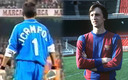 El mítico Johan Cruyff invitó a Jorge Campos al Camp Nou para su homenaje. (Foto: Especial)
