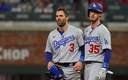 Braves derrotaron 3-2 a Dodgers en el J1 de la Serie de Campeonato de la Liga Nacional (AFP)