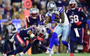Dallas Cowboys y New England Patriots se midieron en un partido vibrante. (Foto: AFP)