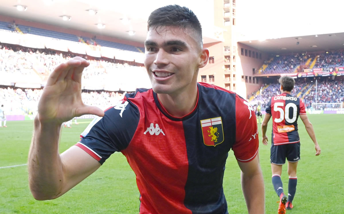Johan Vásquez anotó en su debut con Genoa. (Foto: @GenoaCFC)