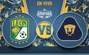 Partido León vs Pumas HOY EN VIVO