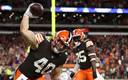 Cleveland se impone 17-14 a Denver y consiguen su cuarto triunfo en la campaña (AFP)