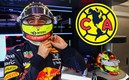 Checo Pérez es un fiel seguidor del América. Foto: AFP