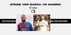 El clásico español Barcelona vs Real Madrid tendrá su primera edición sin Messi. FOTO: Mediotiempo | @memphisdepay y @karimbenzema