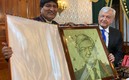 Evo Morales con el presidente AMLO. Foto: Redes sociales Evo Morales