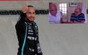 Hamilton convivió con su fan más longevo, cumplió 105 años (Reuters | @mercedesamgf1)
