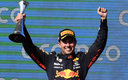 Checo Pérez terminó tercero en Estados Unidos. (AFP)