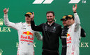 Checo volvió a meterse entre los tres primeros | Reuters