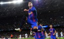 Gerard Piqué celebra un gol en la Champions League