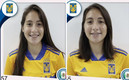 Sofía y Fernanda juegan con Tigres Femenil Sub-17. (FOTO: Liga MX Femenil)