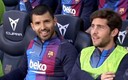Kun Agüero marcó en el Clásico Español (Twitter @ElDiaDespues)