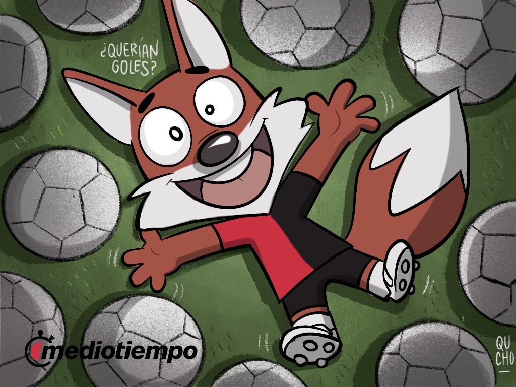 El regocijo del Atlas tras su goleada al San Luis