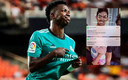 El que Vinicius sea un hincha oculto del Barcelona ha quedado desmentido. (Foto: vinijr)