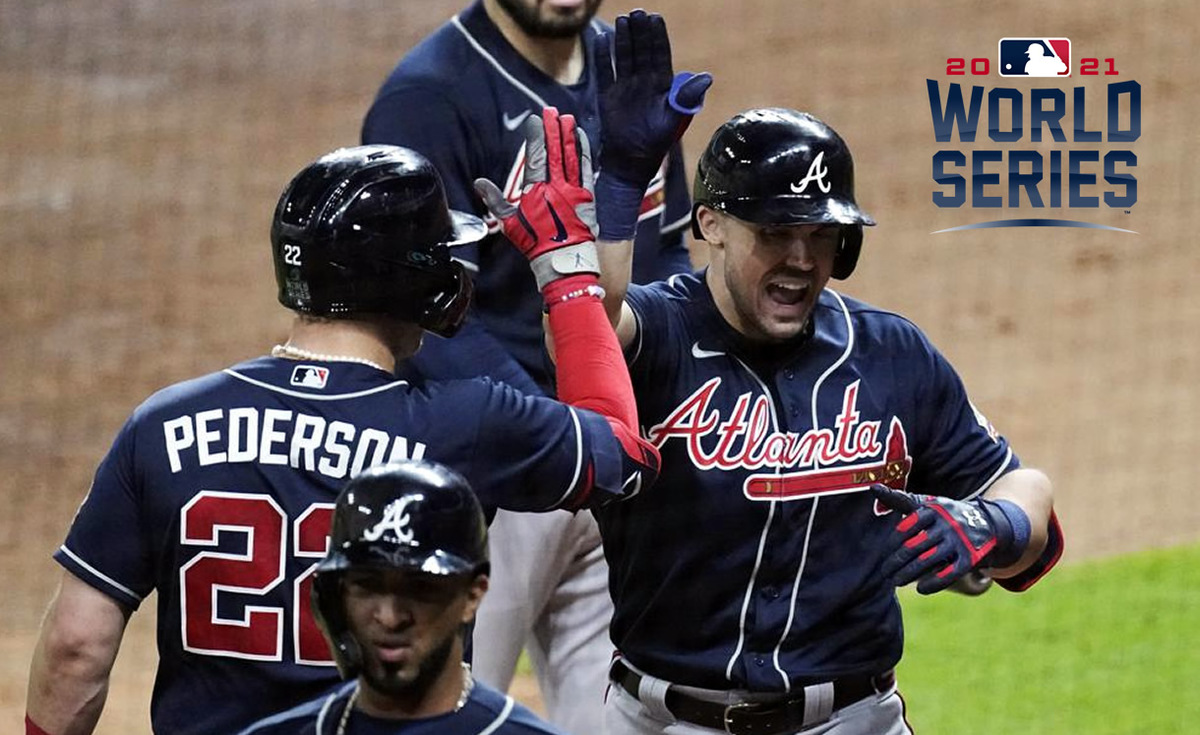 ¡DOMINANTES! Los Bravos controlaron a los Astros y ganan el Juego 1