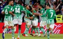 Borja Iglesias celebrando en la victoria del Betis. Foto: Real Betis