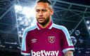 Neymar así se habría visto con el West Ham. (Imagen hecha por @BestOfFootball)