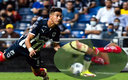 Maxi Meza y su túnel de fantasía contra el América. (Mexsport)