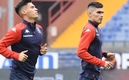 Johan Vásquez no logra ganar con su escuadra por cuarta ocasión. (Foto: Genoa)