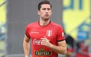 Santiago Ormeño vestido con la indumentaria de entrenamiento de la Selección Peruana. Foto: Twitter Selección Peruana.