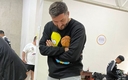 Así se presentó el francés al entrenamiento de este jueves. (@apg)