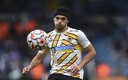 Raúl Jiménez en el entrenamiento previo al Wolves vs Everton. (AFP)