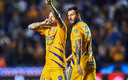 El jugador de Tigres lanzó un bombazo desde fuera del área. (Foto: Mexsport)