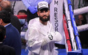 El MGM Grand no dudó en abuchear a Caleb Plant, mientras ovacionaban al Canelo. (Foto: AFP)