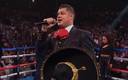 Pike Romero cantó el Himno Nacional Mexicano en pelea Canelo vs Caleb Plant (Twitter)