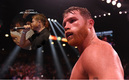 Canelo Álvarez celebró en un antro de Las Vegas. (Foto: AFP)