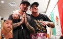 J Balvin y Canelo comparten una gran amistad (AFP)