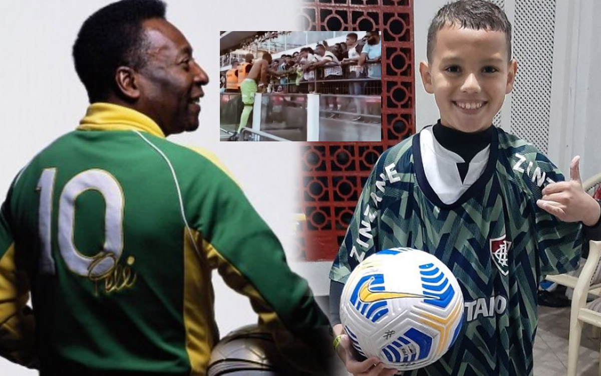 Pelé apoyó a Bruninho luego de recibir múltiples ataques en redes sociales. (Foto: @Pelé / @bruninho_oficial_b7)